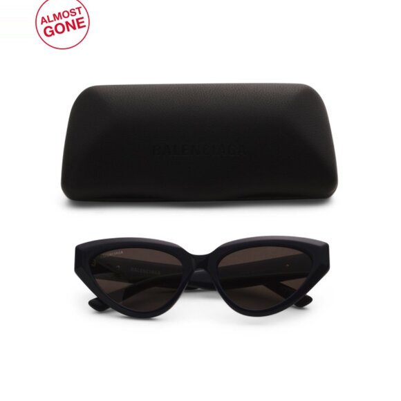 BALENCIAGA Blue Grey 56mm Sunglasses - Picture 1 of 2